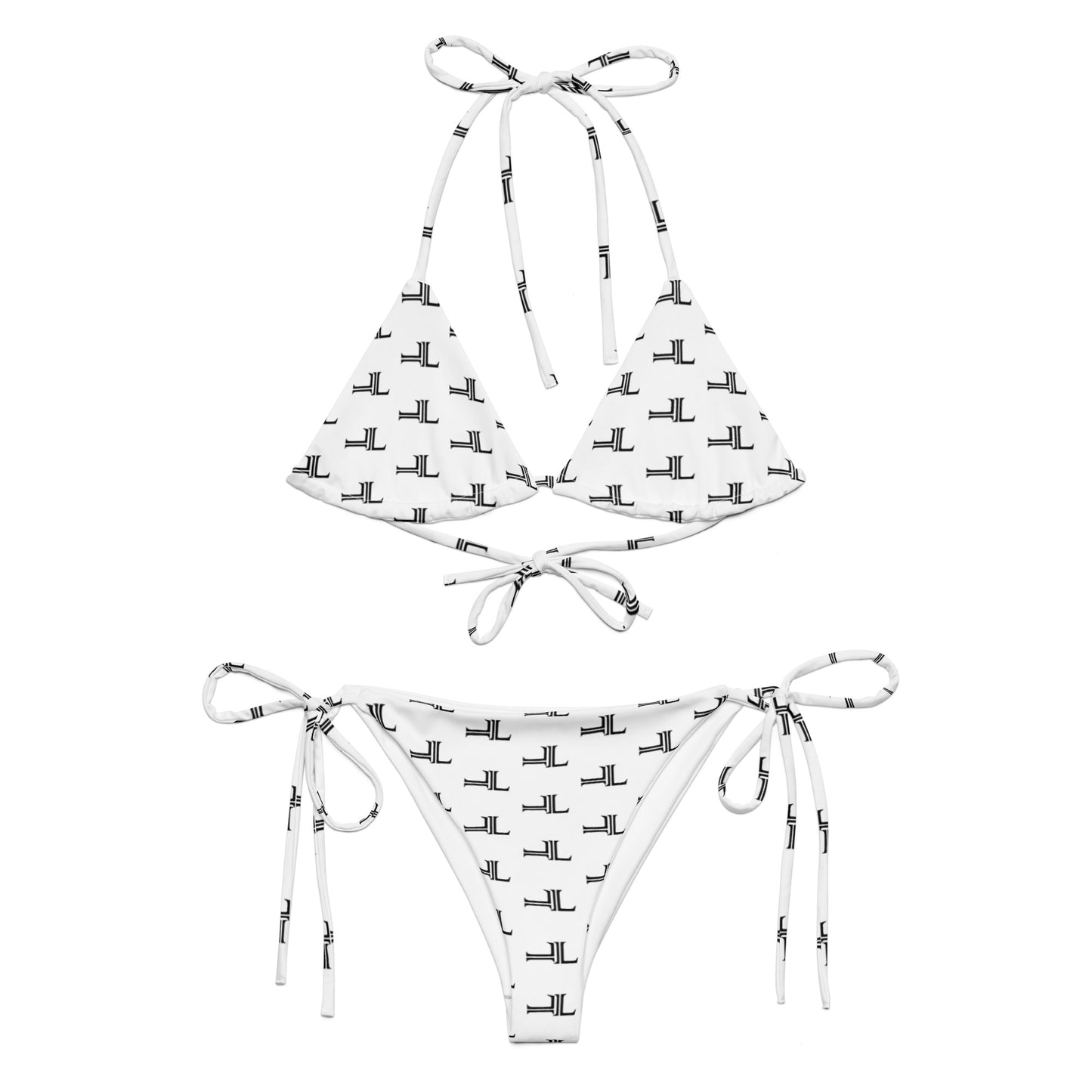 LL string bikini (White)