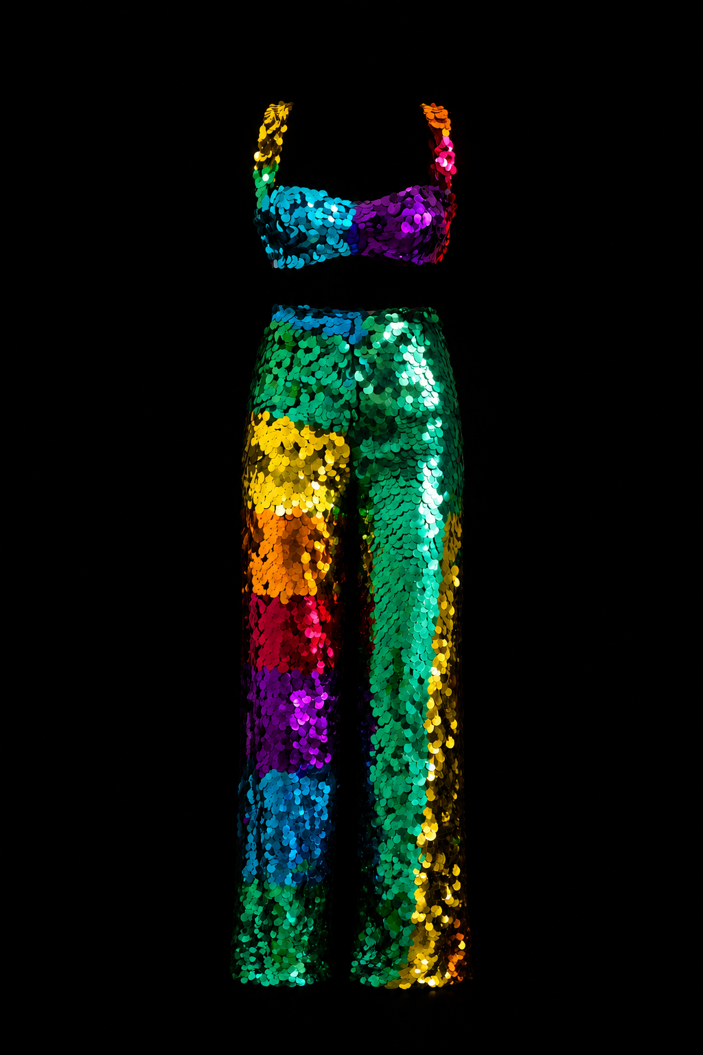 Rainbow Bell Bottom Set
