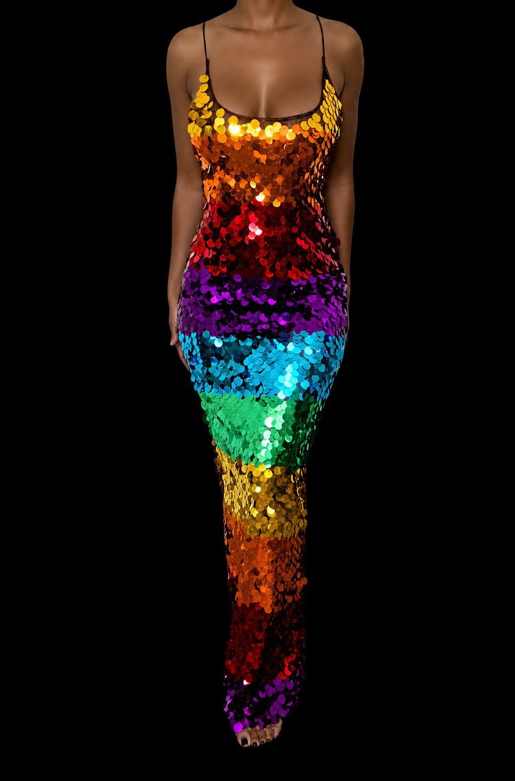 Rainbow LL Custom Dress
