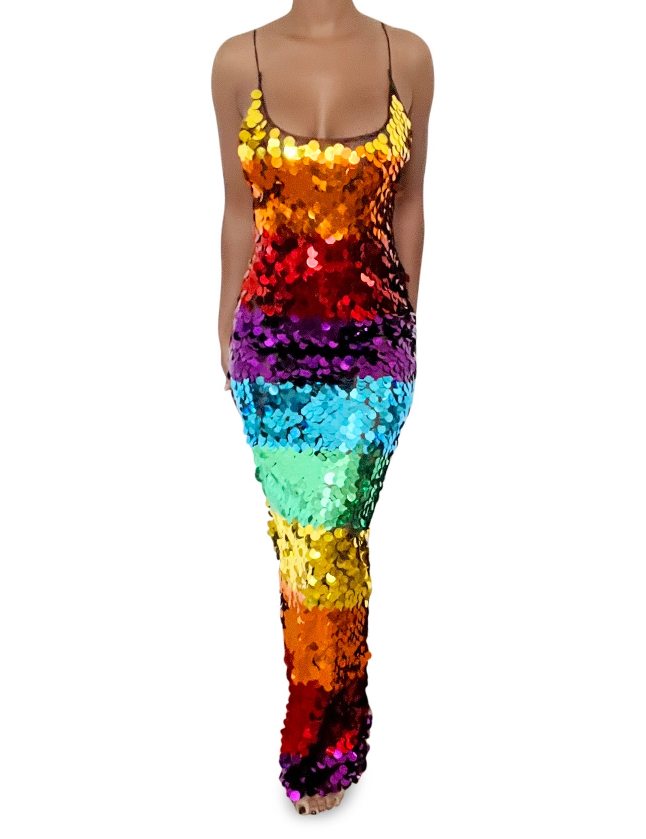 Rainbow LL Custom Dress