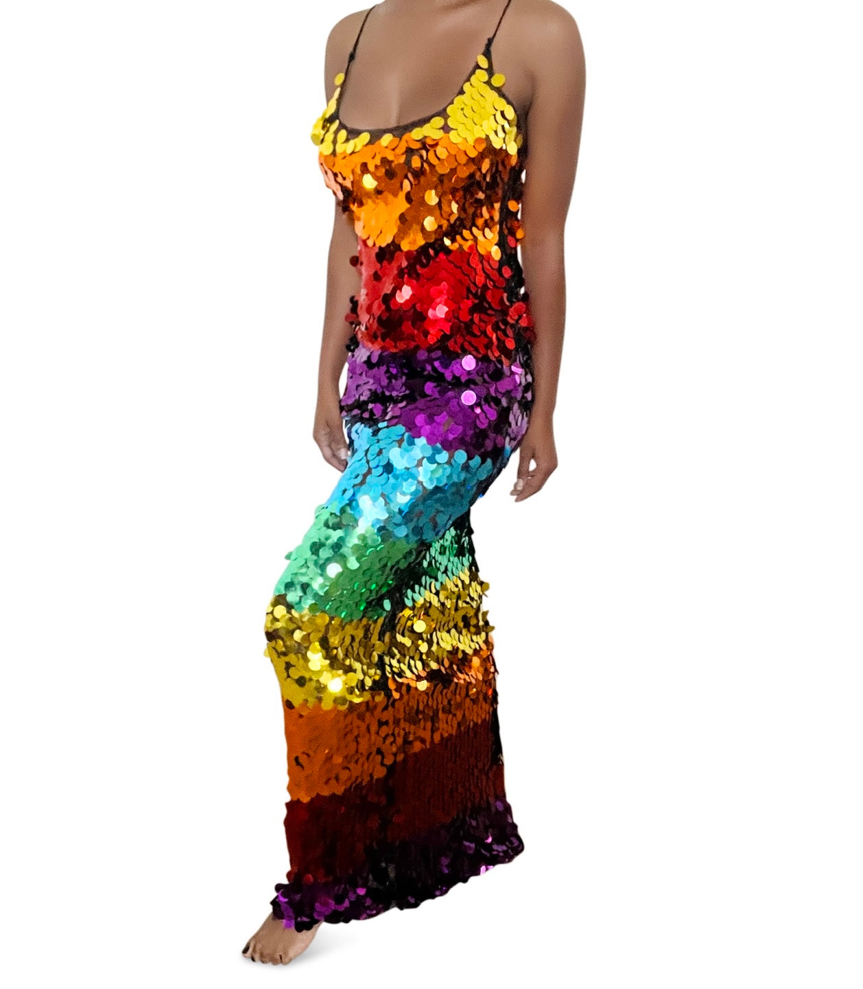 Rainbow LL Custom Dress